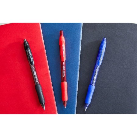 Paper Mate Ballpoint Pen, 1.0mm Point, 1/4"Wx5-1/2"Lx1/4"H, 12/DZ, BE PK PAP2095462